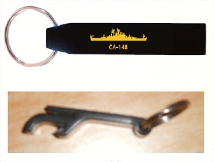 #69- USS Newport News Bottle | Can Opener | Key Ring