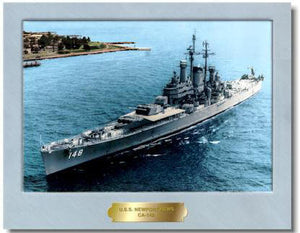 #90A- USS Newport News CA-148 Picture 1949-1962 (Original)
