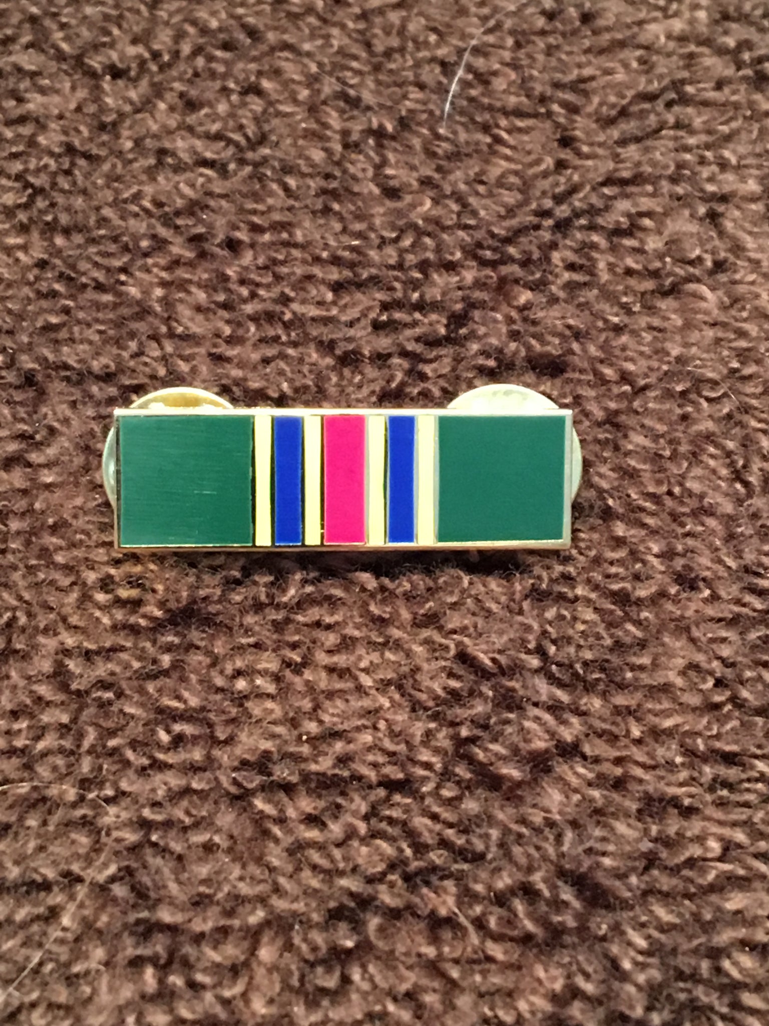 #58B- Meritorious Unit Commendation Ribbon Hat Pin