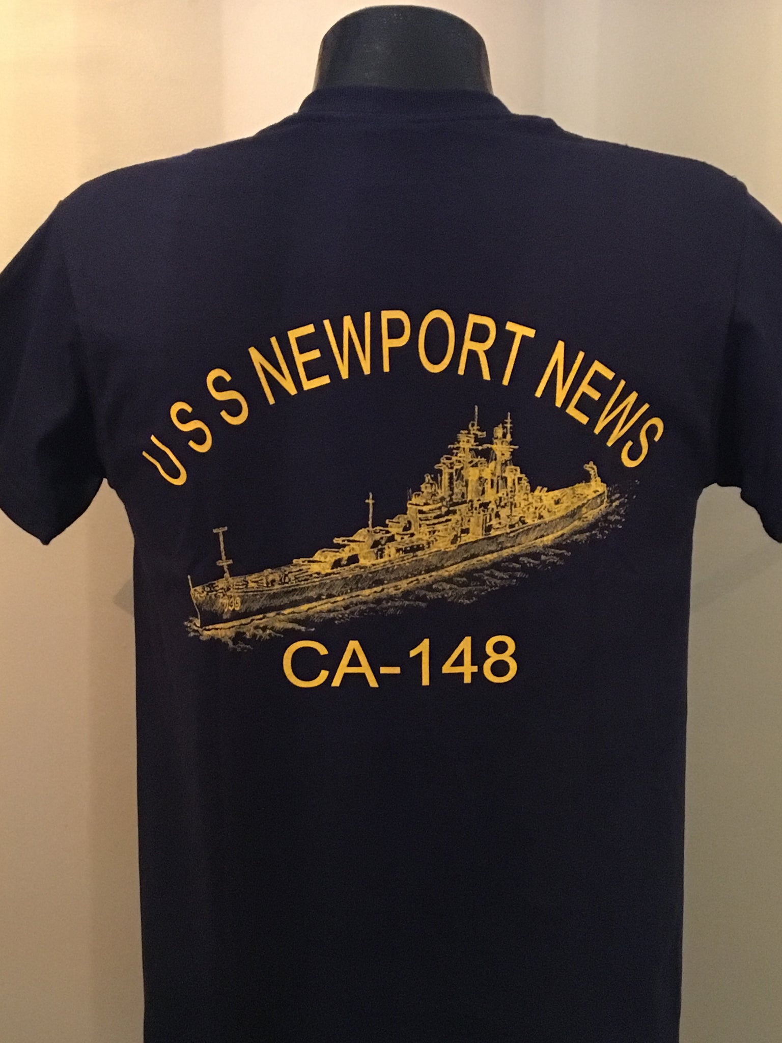 Battleship Baseball Shirt - Battleship New Jersey