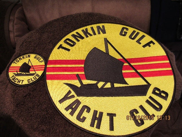 #14- Tonkin Gulf Embroidered Patch or Decal for our Vietnam Crews