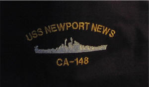 #62- USS Newport News CA-148 Tote Canvas Bag